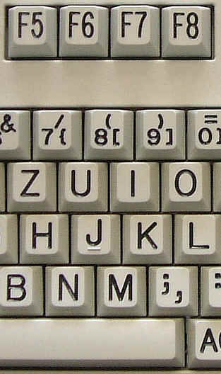 Großschrift-Tastatur ta-40030-10, graviert